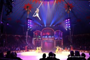 Justin Philadelphia - Fliegender Mast - "ARTistART" Circus Roncalli Premiere 24.10.2025 (©Foto: Ingrid Grossmann)