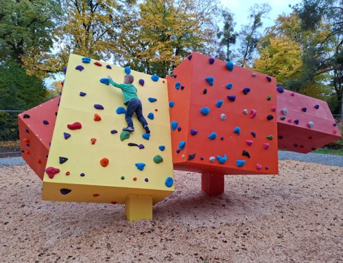 Neue Boulderanlage am Westbad in Pasing