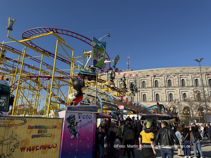 Wild Maus (Münch) auf dem Nürnberger Frühlings Volksfest 2026 (©Foto: Martin Schmitz)
