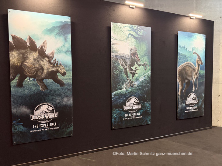 Jurassic Park - The Exhibition in der Kleinen Olympiahalle (©Foto: Martin Schmitz)