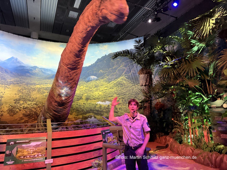 Jurassic Park - The Exhibition in der Kleinen Olympiahalle (©Foto: Martin Schmitz)