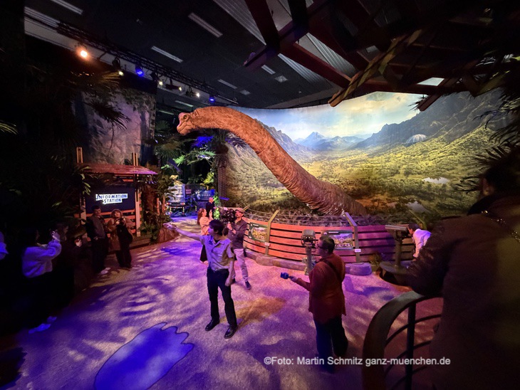 Jurassic Park - The Exhibition in der Kleinen Olympiahalle (©Foto: Martin Schmitz)
