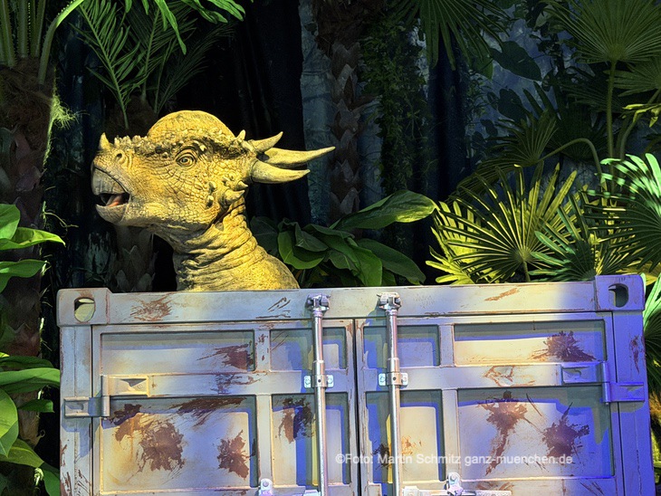Jurassic Park - The Exhibition in der Kleinen Olympiahalle (©Foto: Martin Schmitz)