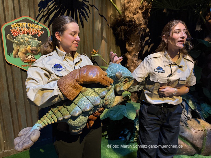 Jurassic Park - The Exhibition in der Kleinen Olympiahalle (©Foto: Martin Schmitz)