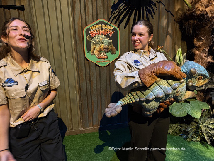 Jurassic Park - The Exhibition in der Kleinen Olympiahalle (©Foto: Martin Schmitz)
