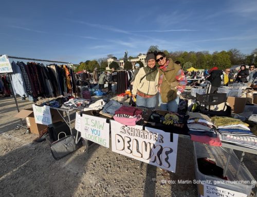 BRK Riesenflohmarkt 2026 – Stöbern unter der Bavaria bei Superwetter