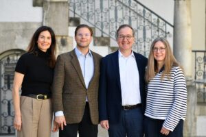 Dr. Hanna Heikenwälder, Prof. Dr. Mathias Heikenwälder, Prof. Dr. Nisar P. Malek, Dr. Holly Sundberg-Malek Turn Around Aging Conference im Künstlerhaus München am 24.04.2026 Foto: BrauerPhotos/ G.Nitschke