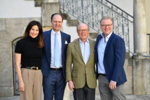 Dr. Hanna Heikenwälder, Johannes von Mallinckrodt, Dr. Cornelius Grupp, Dr. Martin Schlott Turn Around Aging Conference im Künstlerhaus München am 24.04.2026 Foto: BrauerPhotos/ G.Nitschke