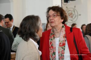Altbürgermeisterin Gertraud Burkert (SPD) bei der Amtsübergabe im Alten Rathaus (Foto: Ingrid Grossmann)