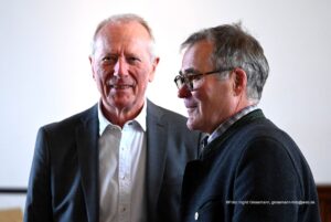 Es-Bürgermeisterin Hep Monatseder (Grüne) bei der Amtsübergabe im Alten Rathaus (Foto: Ingrid Grossmann)