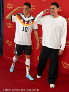 Jamal Musiala: Vorstellung seiner Wachsfigur für Madame Tussauds Berlin (©Foto: Martin Schmitz)