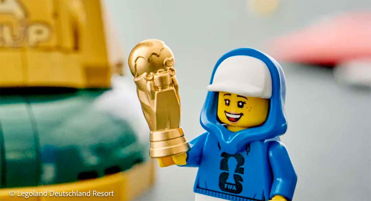 Fußball Fieber im Legoland Deutschland und PEPPA PIG Park Günuburg (©Foto: Legoland Deutschland)