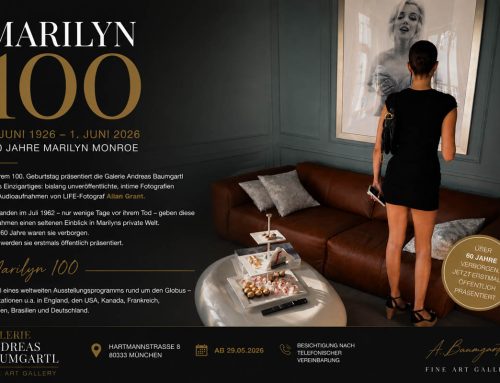 Mythos Marilyn in München: Sonderausstellung „MARILYN 100“ im neuen Showroom der Galerie Baumgartl eröffnet