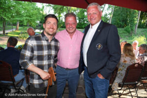 Philipp Boy, Jochen Behle, Stefan Bloecher / „FCR EAGLES Schlossfestspiele“ / Hotel &amp; Spa Wasserschloss Westerburg / Huy / 24. Mai 2026 / Foto: ABR-Pictures / Jonas Kersten
