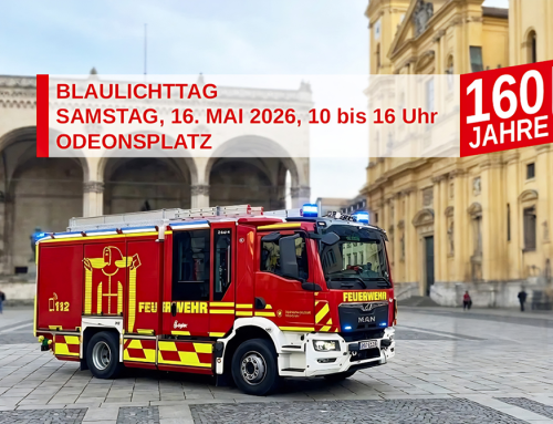 Großer Blaulichttag am 16. Mai 2026 auf dem Odeonsplatz