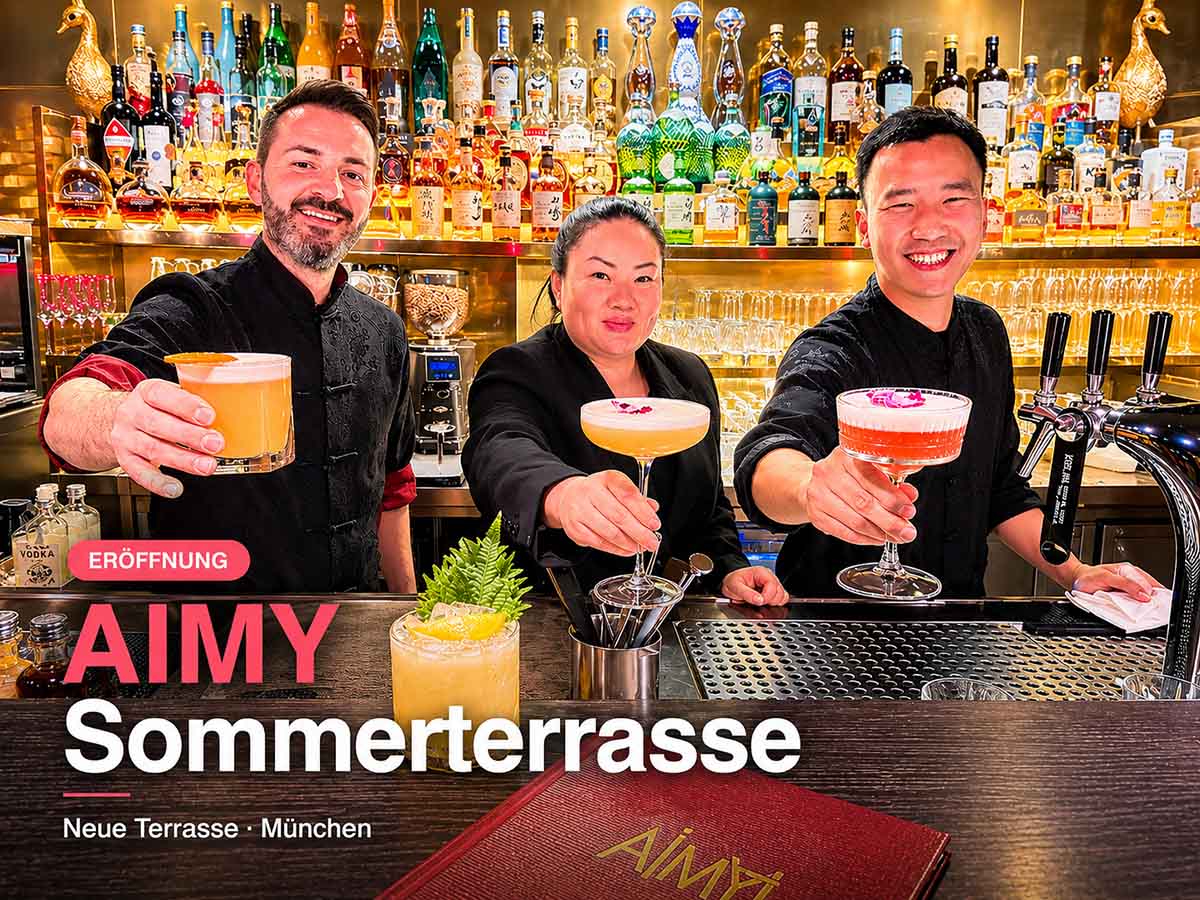 Fünf Jahre Aimy – und die Terrasse ruft
