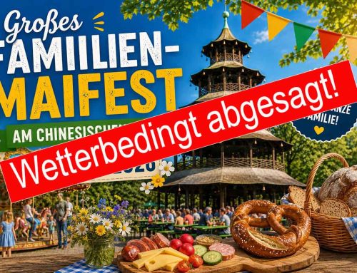 Großes Familien-Maifest am Chinesischen Turm abgesagt!