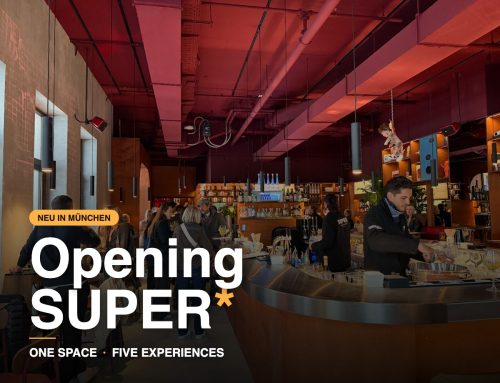 SUPER* eröffnet in München: Neues Hospitality-Konzept verbindet Neo-Brasserie, Listening Bar, Kunst und Concept Store