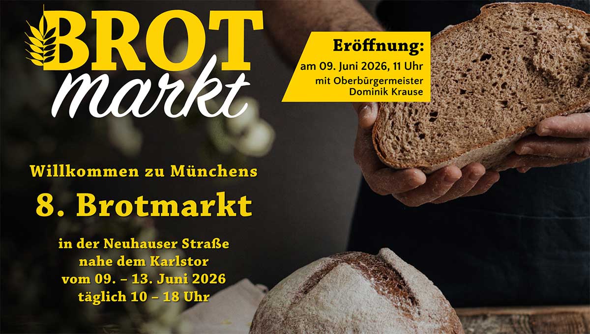 Münchner Brotmarkt vor dem Karlstor: Handwerkstradition in der Fußgängerzone