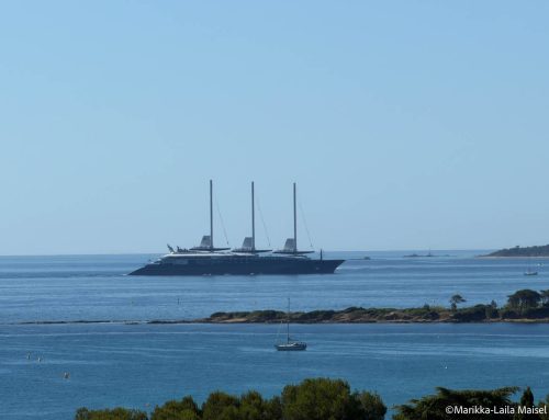 Luxus auf dem Wasser: Das größte Segelschiff der Welt kreuzt vor der Côte d’Azur und nimmt Kurs auf die Karibik