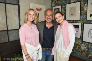 Monica Meier-Ivancan, Sanjiv Singh (Managing Director „Ingolstadt Village“), Judith Dommermuth (Juvia) JUVIA Event mit Talk, Monica Ivancan und Judith Dommermuth im Ingolstadt Village am 17.06.2026 Foto: BrauerPhotos / G.Nitschke