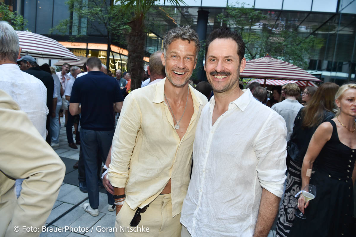 Wayne Carpendale, Dr. Marc Tretz Brenner Sommerfest in München am 18.06.2026 Foto: BrauerPhotos / G.Nitschke