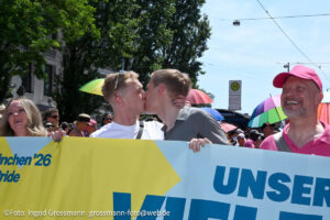 CSD München 2026 - Polit Parade und Pride Mile (©Foto: Ingrid Grossmann)