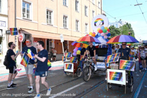 CSD München 2026 - Polit Parade und Pride Mile (©Foto: Ingrid Grossmann)