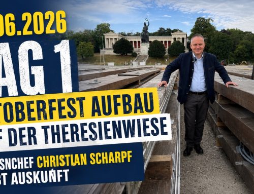 Oktoberfest Aufbau Tag 1: Auftakt nach rechtlichen Hürden