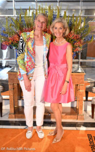 Sibylle Schön (Aigner), Kristina Tröger (Präsidentin Club europäischer Unternehmerinnen) / Verleihung 4. „CeU loves Kunst“-Award / Club europäischer Unternehmerinnen verleiht Preis an Künstlerinnen / Hotel Mandarin Oriental / München / 8. Juni 2026 / Foto: Frank Rollitz / ABR-Pictures