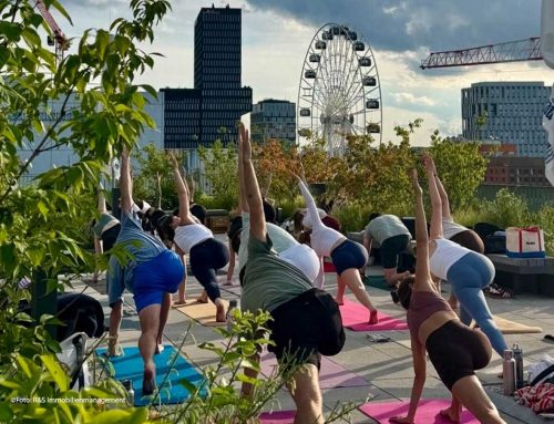 Afterwork Rooftop Yoga startet auf dem iCampus im Werksviertel