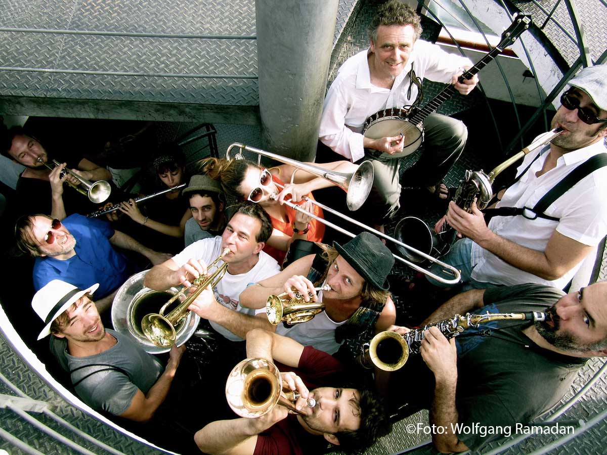 ExpressBrass -Agnesstraßenfest (©Foto: Wolfgang Ramadan)