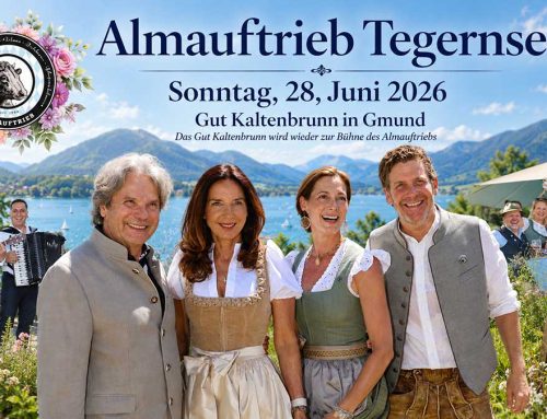 Trachtensommer am See: „Almauftrieb Tegernsee“ auf Gut Kaltenbrunn am 28.06.2026