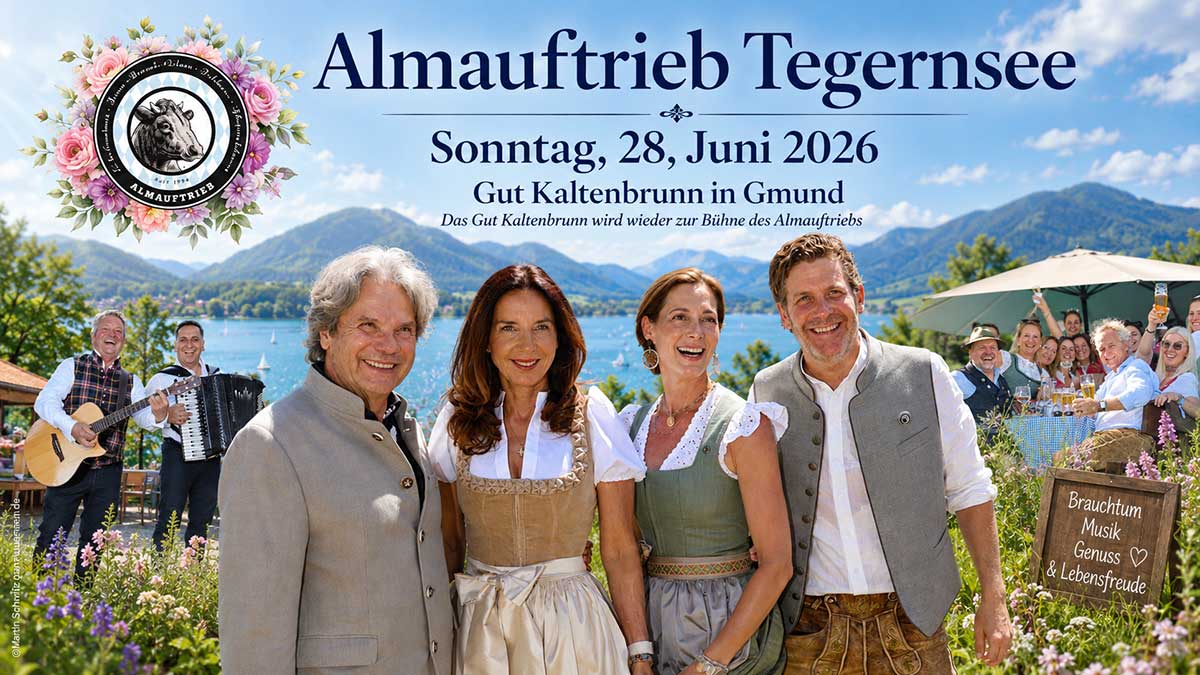 Trachtensommer am See: Der vierte „Almauftrieb“ auf Gut Kaltenbrunn steht bevor (©Fotos:Martin Schmitz)