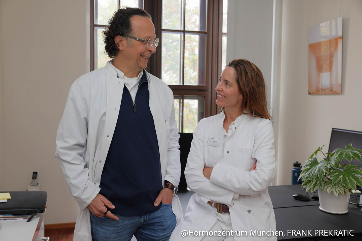 PD Dr. Thorsten Siegmund und Dr. Alexandra Schoeneich (©Foto: Hormonzentrum München, FRANK PREKRATIC)