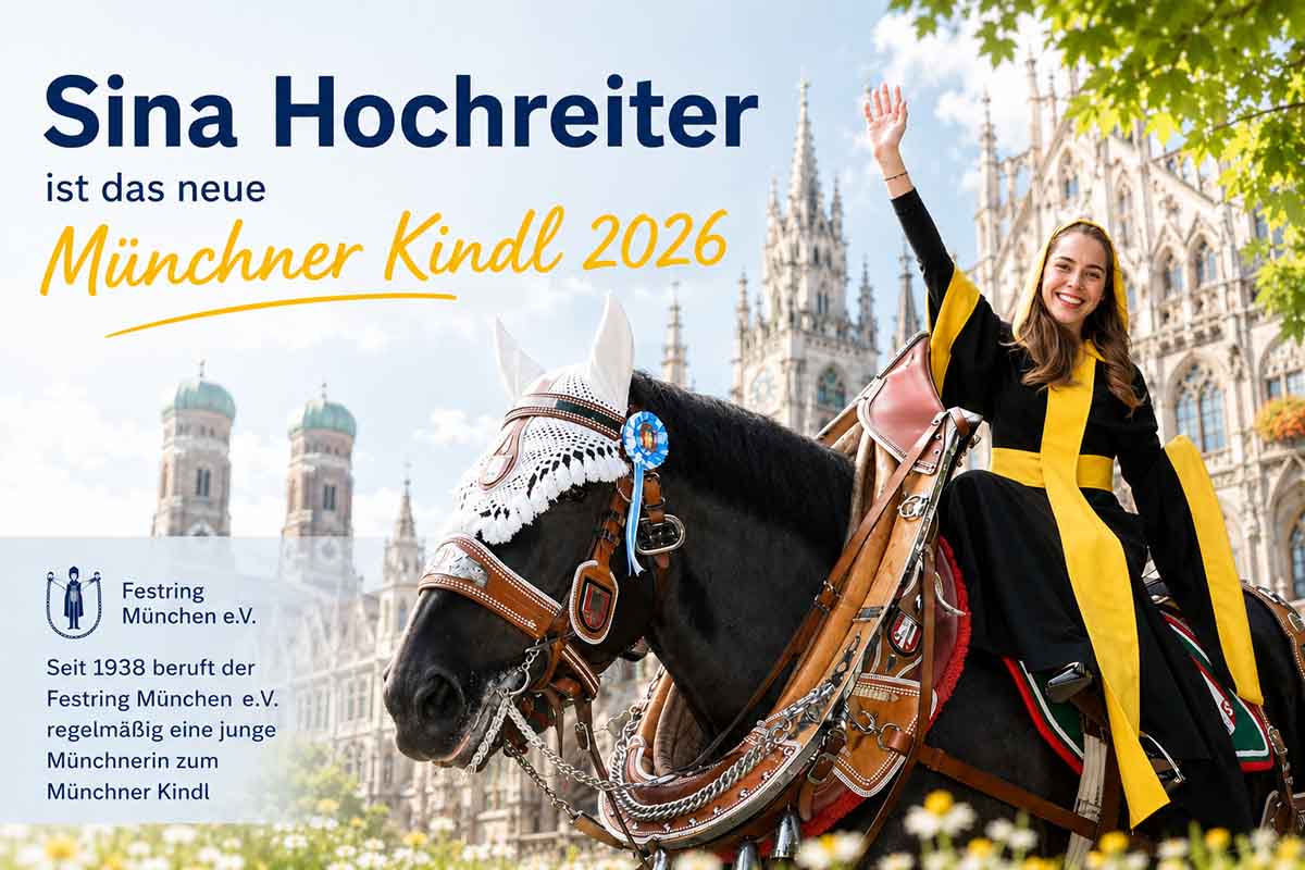 Sina Hochreiter ist das neue Münchner Kindl - Foto: © Ingrid Grossmann