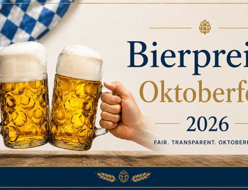 Die Preisentwicklung bei den Getränken. Wiesn-Bierpreis 2026 zwischen 14,80 € und 15,90 €