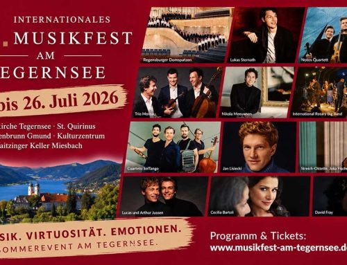 Klassik von Weltrang: 37. Internationales Musikfest am Tegernsee