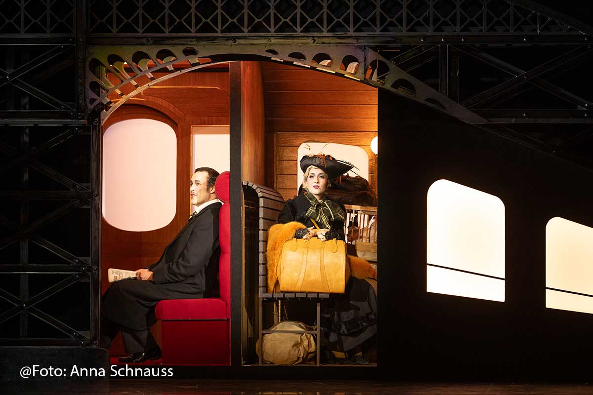 Neuinszenierung von "Der Graf von Luxemburg" im Gärtnerplatztheater (©Foto: Anna Schnauss)