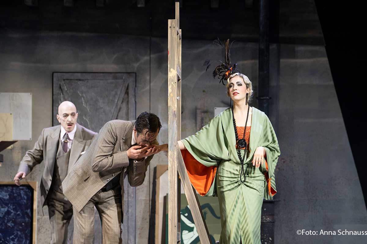 Neuinszenierung von "Der Graf von Luxemburg" im Gärtnerplatztheater (©Foto: Anna Schnauss)
