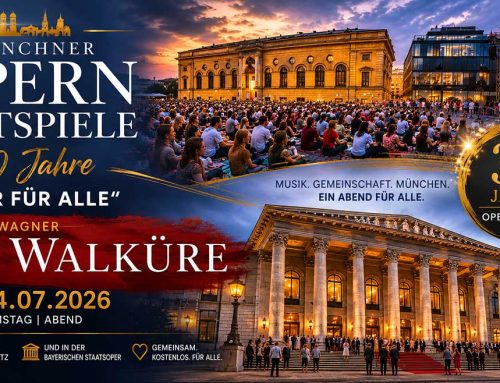 Münchner Opernfestspiele 2026: 30 Jahre „Oper für alle“ bringt Wagners „Die Walküre“ kostenlos auf den Max-Joseph-Platz
