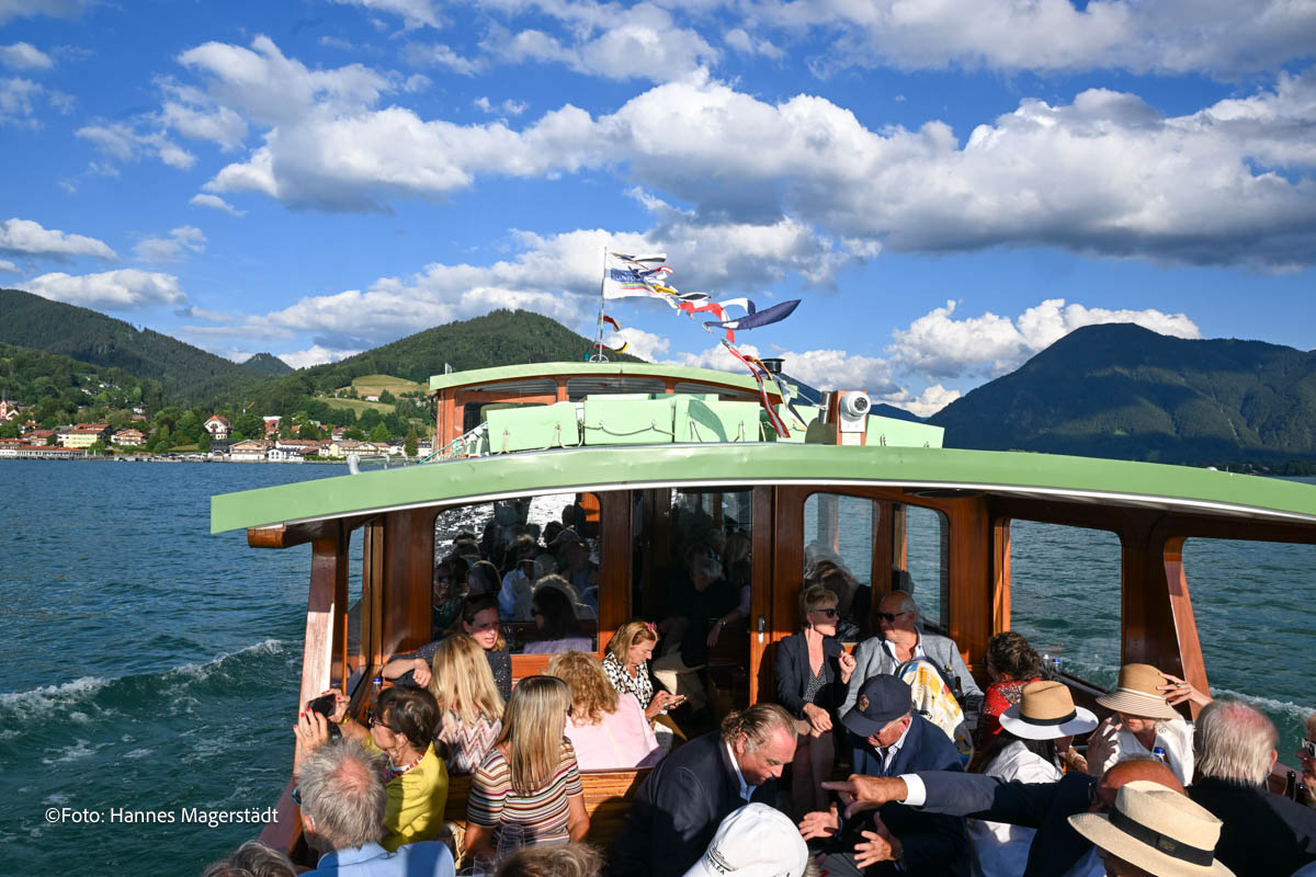 Kunst am Seeufer: Tony Cragg bespielt den Tegernsee - 2. Tegernsee Art Masters 2026 ©Foto: Hannes Magerstädt