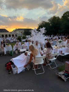 Diner en Blanc im Münchner Hofgarten am 02.07.2026 (©Foto: Martin Schmitz)