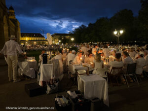 Diner en Blanc im Münchner Hofgarten am 02.07.2026 (©Foto: Martin Schmitz)
