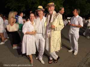 Diner en Blanc im Münchner Hofgarten am 02.07.2026 (©Foto: Martin Schmitz)