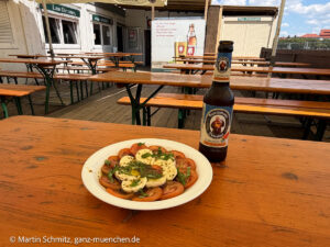 Spaten Kantine - seit gestern geöffnet - Aufbau Oktoberfest 2026 auf der Theresienwiese, Tag 4 (02.07.2026, Donnerstag (©Foto. Martin Schmitz)