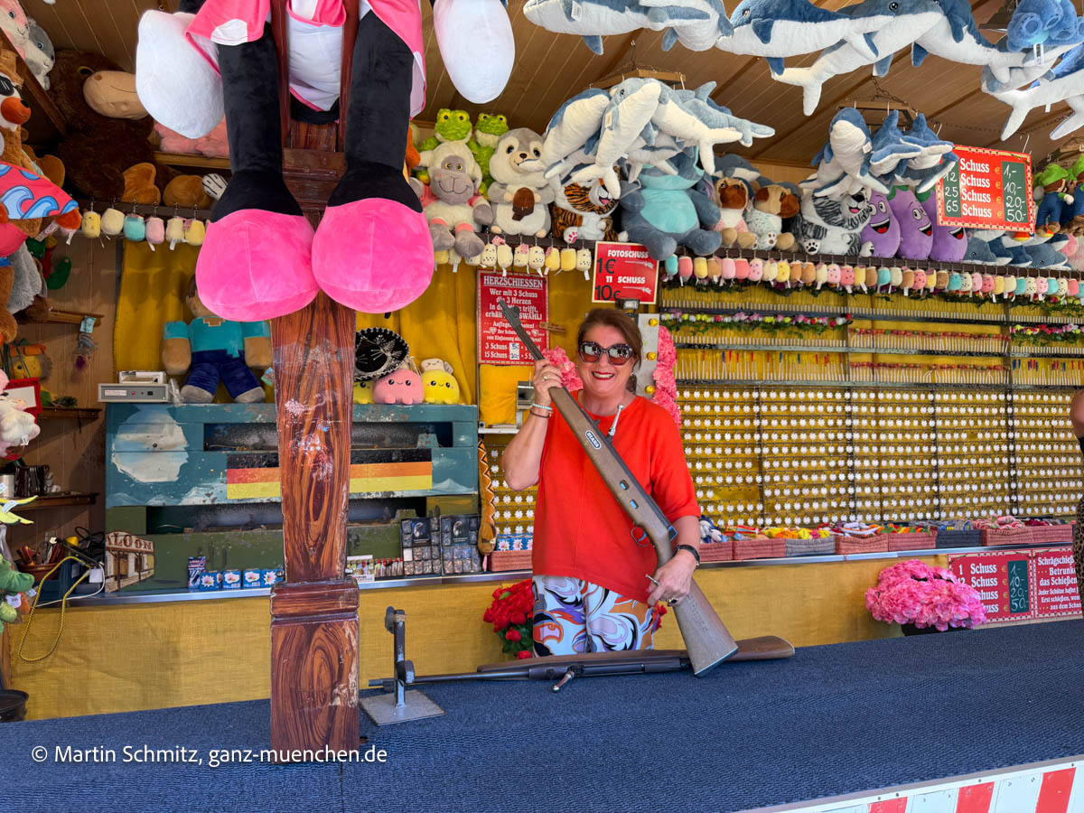 Der Western Saloon von Magdalena Kübler auf dem Magdalenenfest 2026 (©Foto: Martin Schmitz)