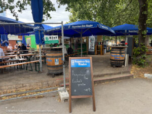 Augustiner Kantine - Aufbau Oktoberfest 2026, Tag 09 - 07.07.2026 Dienstag (©Foto: Martin Schmitz)