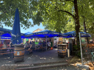 Aufbau Oktoberfest Tag 12, 10.07.2026 (©Foto: Martin Schmitz)