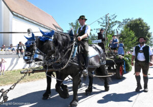 Leonhardifahrt Siegertsbrunn 2026 (©Foto: Ingrid Grossmann)